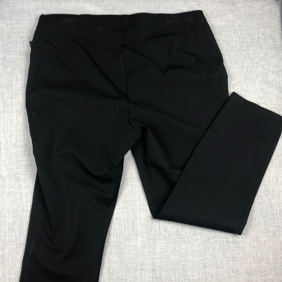 Ralph Lauren Black Slim Dress Pants Plus Size 16W - Picture 3 of 3